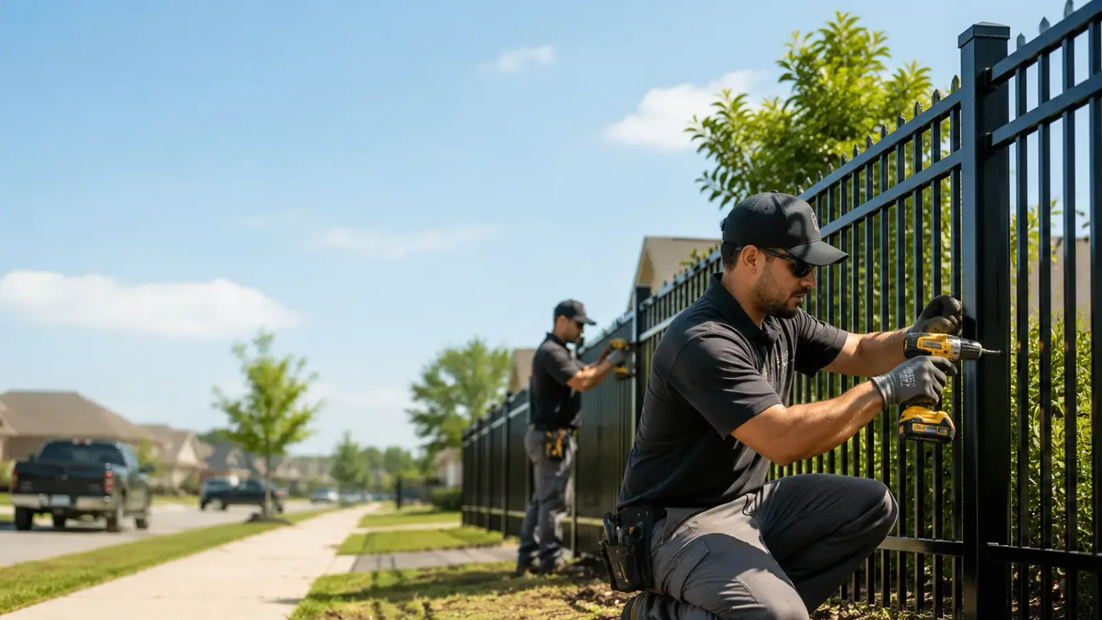 Metal Fence Installation in Auburn, AL
